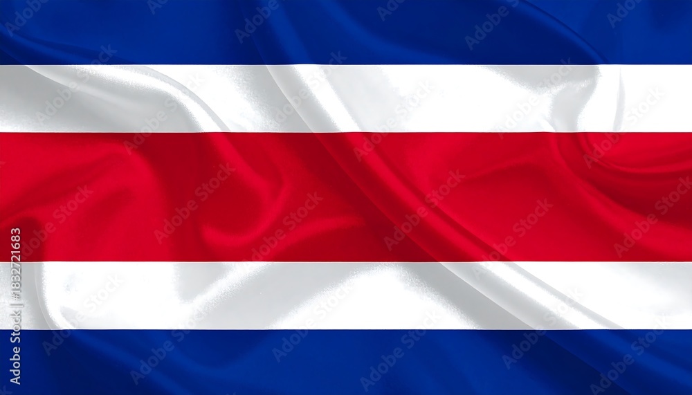 Naklejka premium flag of Costa Rica