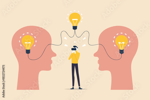 Virtual reality collaboration connecting ideas and minds with technology for innovation