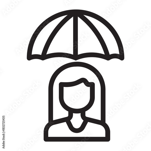 Shelter line icon