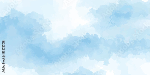 Bright blue sky, hot, soft clouds, fresh wind, nature of spring, cool long trip.Blue sky with cloudy weather, nature cloud. White clouds, blue sky and sun.