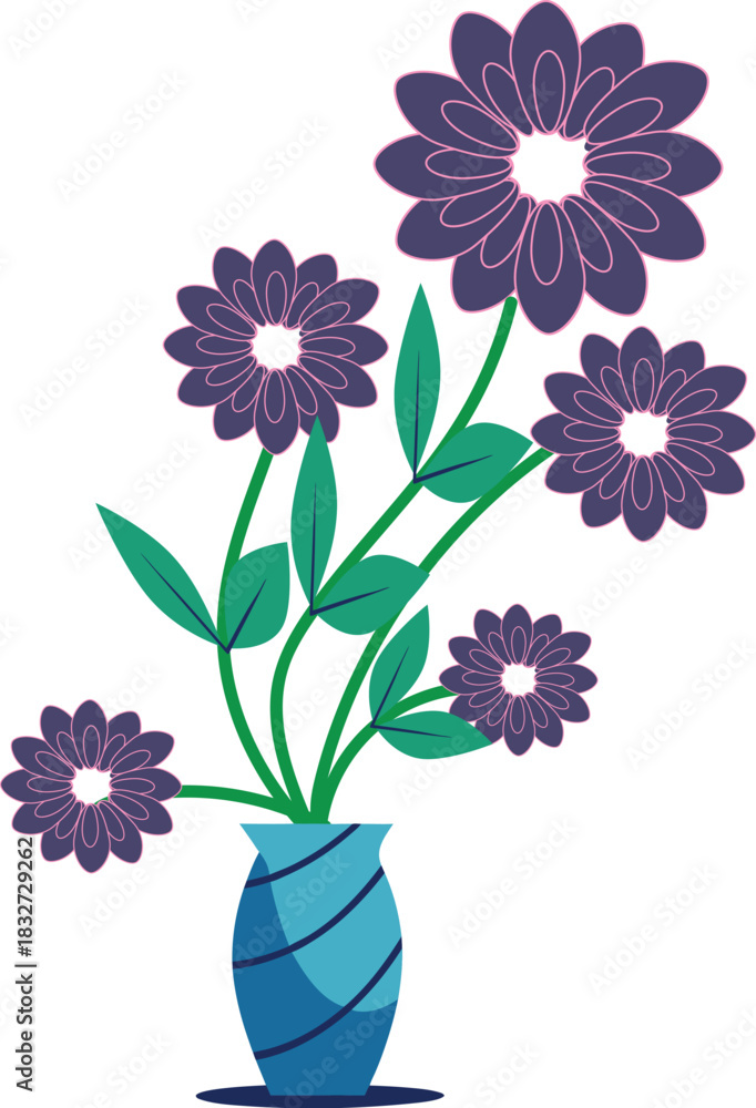 Fototapeta premium flowers in vase