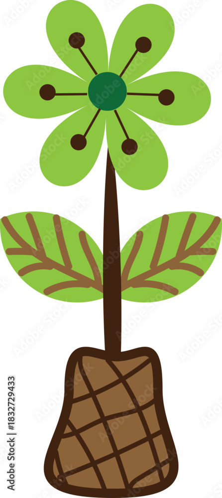 Fototapeta premium tree in pot