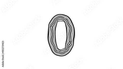 metal wire on white background