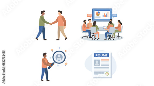 Business Icons Collaboration, Analysis, and Employment Strategies for Success