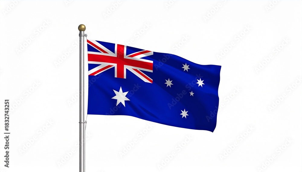 Fototapeta premium flag of australia