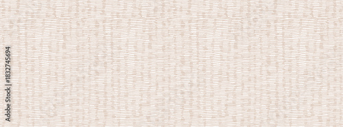 Neutral beige seamless pattern. Organic texture bg. Modern handcrafted batik hatch background. Cream cotton fabric design. Vector kimono fashion textile backdrop. Natural minimal rustic ornament print