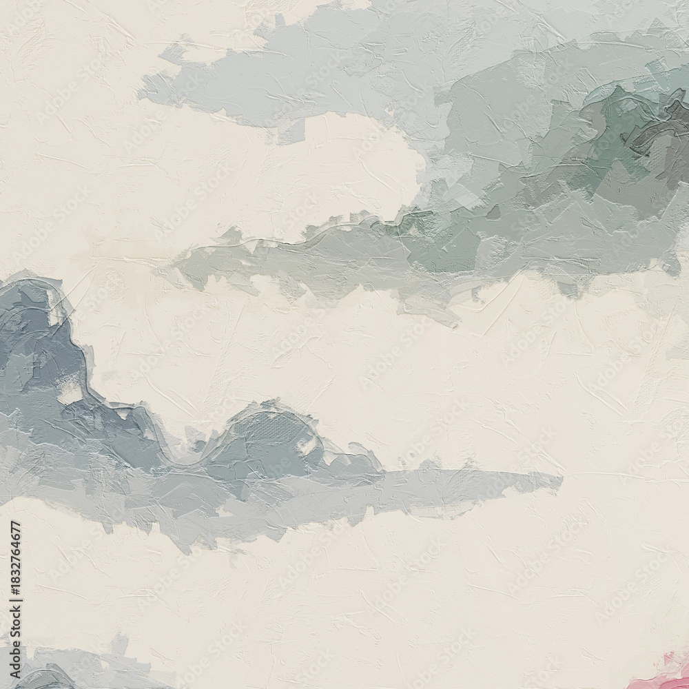 Fototapeta premium Various oil paintings, flowers, plum blossoms, lakes, mountainous villages, fishing boats, flying swallows, roses, peonies, forests