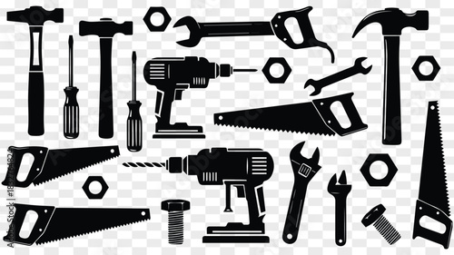 Essential tools and equipment for construction carpentry and home repairs
