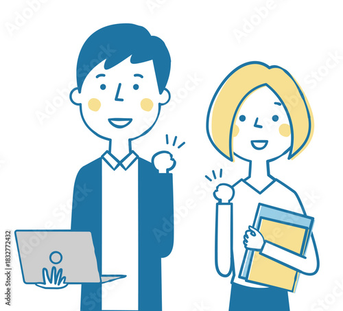 働く人　オフィスワーカー