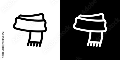 マフラー・スカーフのアイコン