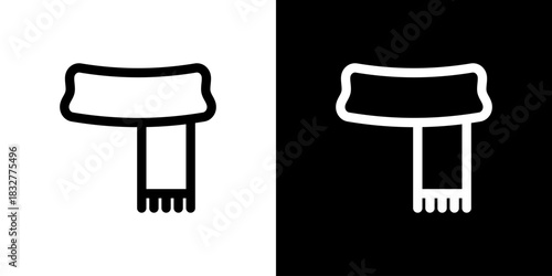 マフラー・スカーフのアイコン