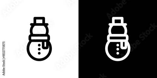 雪だるまのアイコン