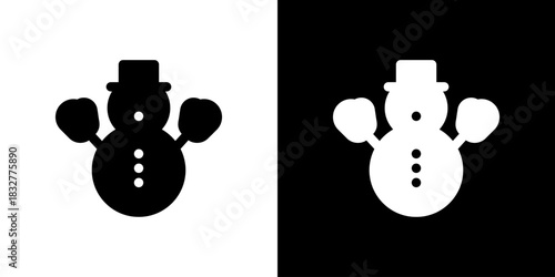 雪だるまのアイコン