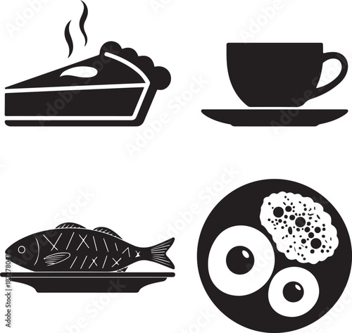 Food and Drink Icons Collection