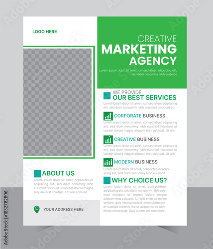 creative business flyer and poster vector template design	
corporate  business flyer and poster vector template design	
