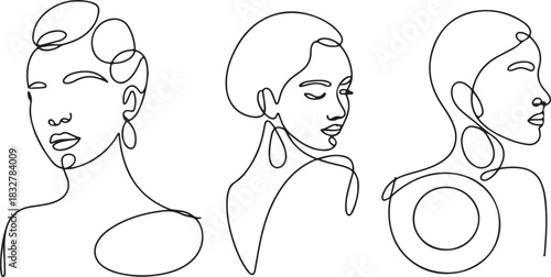 Dental receptionist woman profile silhouette with dental tools monochrome