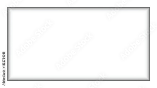 Dark Empty Frame on Black Background
