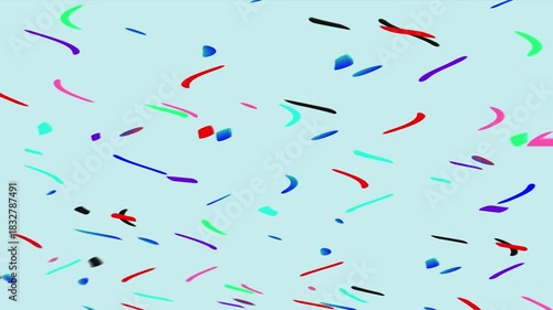 Abstract Colorful Shapes