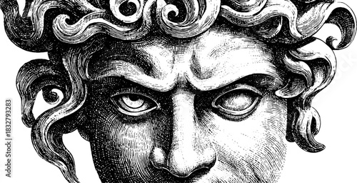 Intricate baroque sculptural mask design for decoration and artistic inspiration