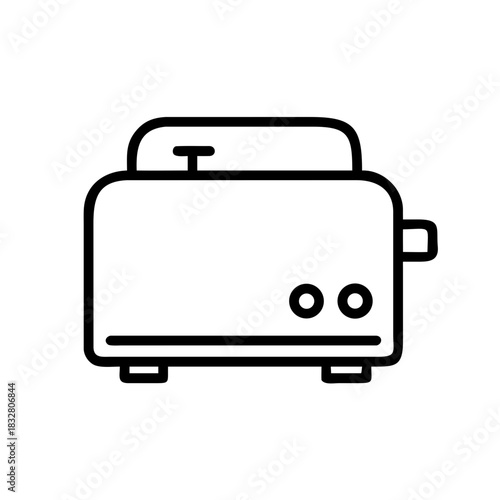 Kitchen toaster icon transparent background 