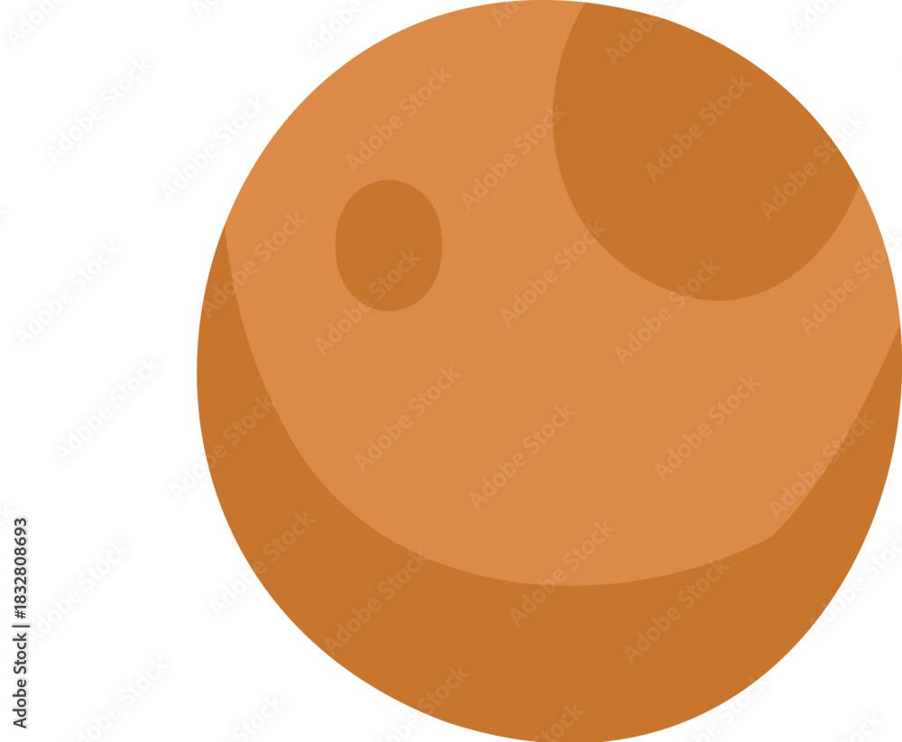 Fototapeta premium Vector icon of Christmas gingerbread in cartoon flat mode. Holiday cookies - christmas tree, gingerbread man, star, house, heart isolated on white background