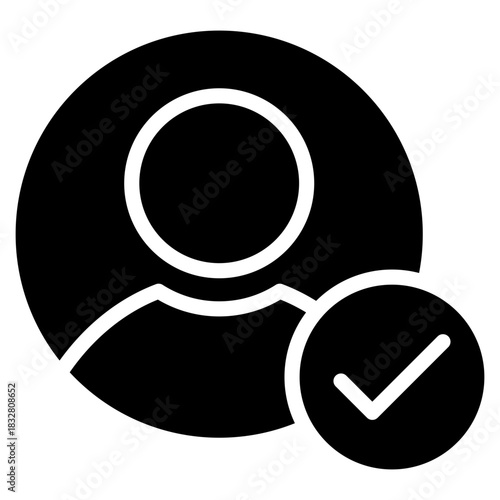 Verified User  Icon Element For Design