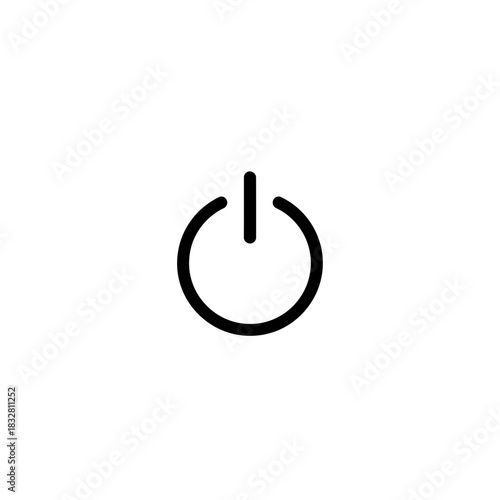 Power On Off Button Icon