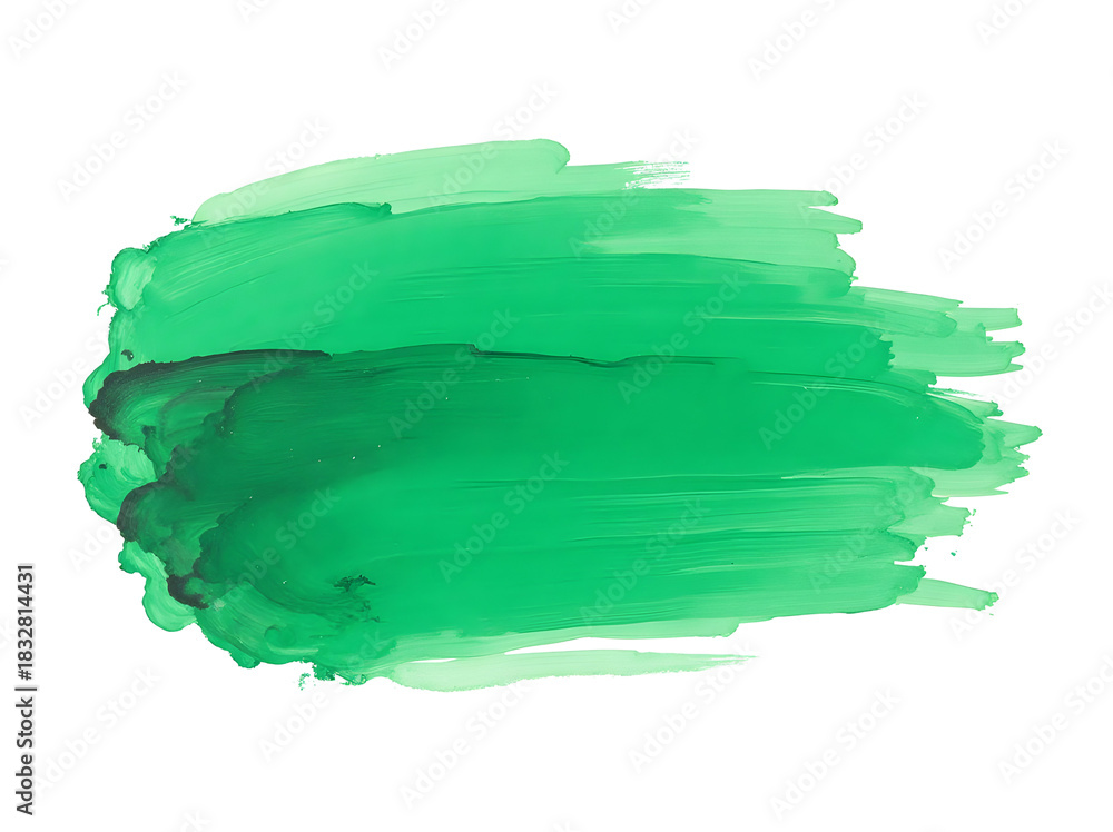 Fototapeta premium Paint brush stroke isolated