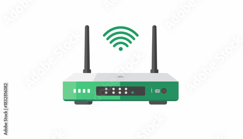 Essential device facilitating robust wireless internet connectivity, enabling smooth digital communication and access to online resources for modern living and work