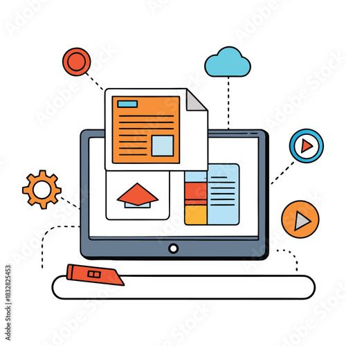 A clean and modern web page design featuring intuitive navigation, balanced layouts, engaging visuals, and responsive elements that create a smooth, user-friendly browsing experience.