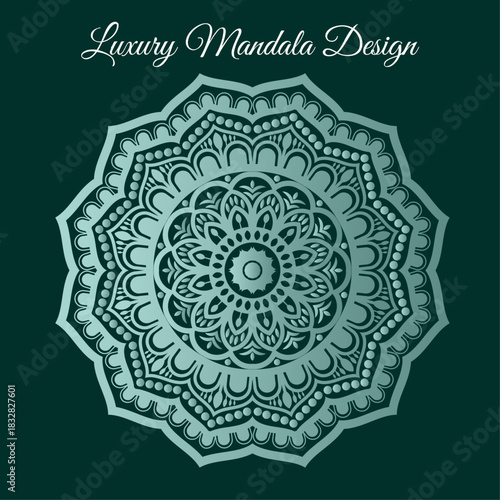 Luxury Modern Mandala Design Vector Template/Set	
