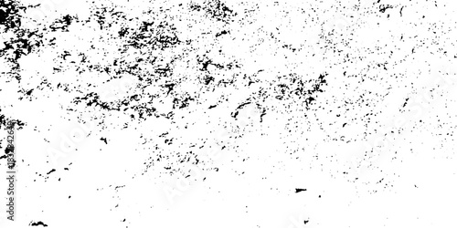 Grunge vintage white and black vector wall distressed dirty noise rust cracked pain background. messy dusty chalk splat dirt rusty noise overlay concrete wall texture background.	
