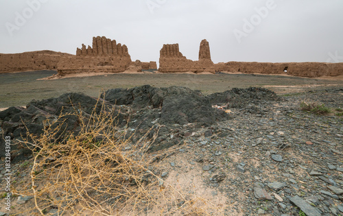 Ruins of ancient Dzhanpik-kala fortress