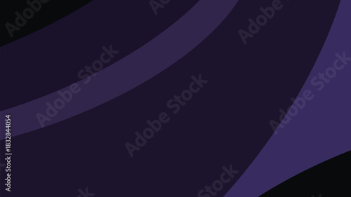 Flowing purple and blue abstract wave lines create an energetic light design background wallpaper