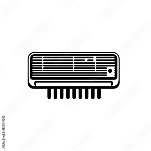 Air Conditioner and Heater Appliance Vector