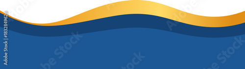 Luxury Wave Footer Element