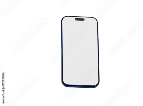 Smart phone with blank scre...