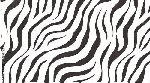 Black and white zebra stripe seamless pattern stripes