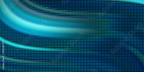 Amazing blue black color background with noise effect