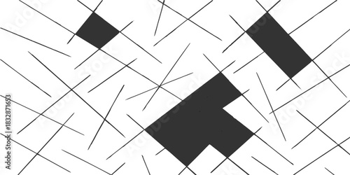 Black and white architectural blueprint sketch drawing for a home construction project