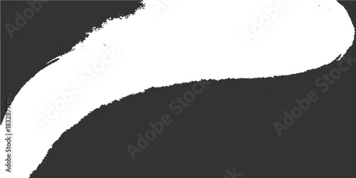 Torn white paper grunge border texture with a black hole design vector illustration