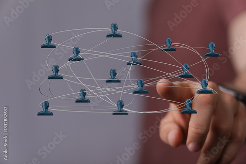 Conceptual image of a digit...