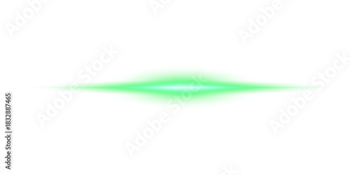 Png Glowing horizontal blue light line with radiant shine and beam effect. Futuristic energy streak with shimmer, flare, and neon glow. Perfect for digital highlights. Png illustration.