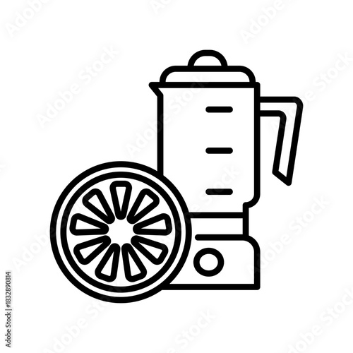 Blender icon design template SVG