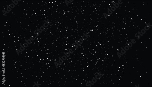 Snow flakes vector background.