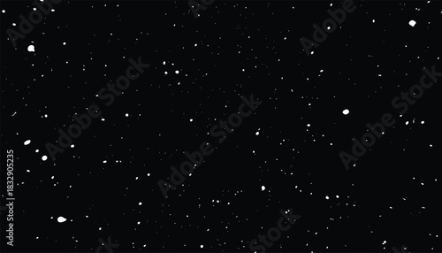 Snow flakes vector background.