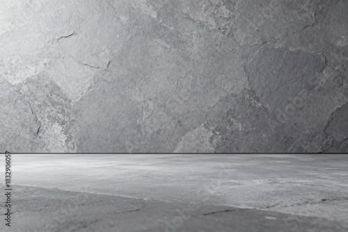 Minimalist Concrete Room, Empty Space, Textured Walls, Modern Interior, Industrial Design, Clean Aesthetic, Urban Style, Monochrome Ambiance