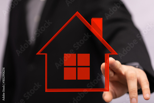 A person's hand interacting...