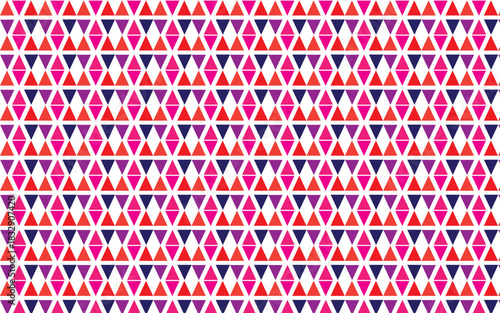 Seamless pink vector pattern with decorative hearts for wallpaper, fabric, and Valentine themed designs