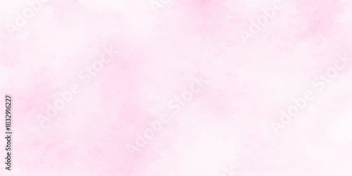 Abstract pink and purple watercolor paint texture on vintage aged paper background